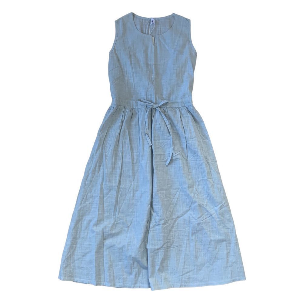 New Grey Sleeveless Dress Size Small